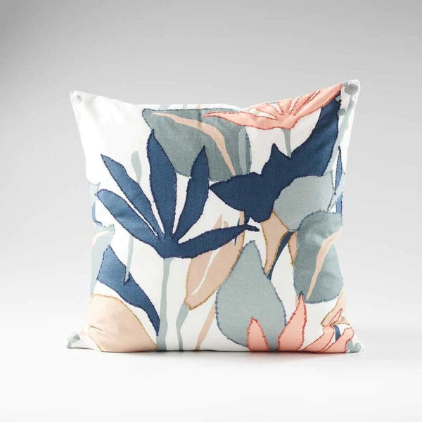 Camille Cushion - Pistachio/Navy