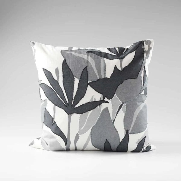 Camille Cushion - Slate/White