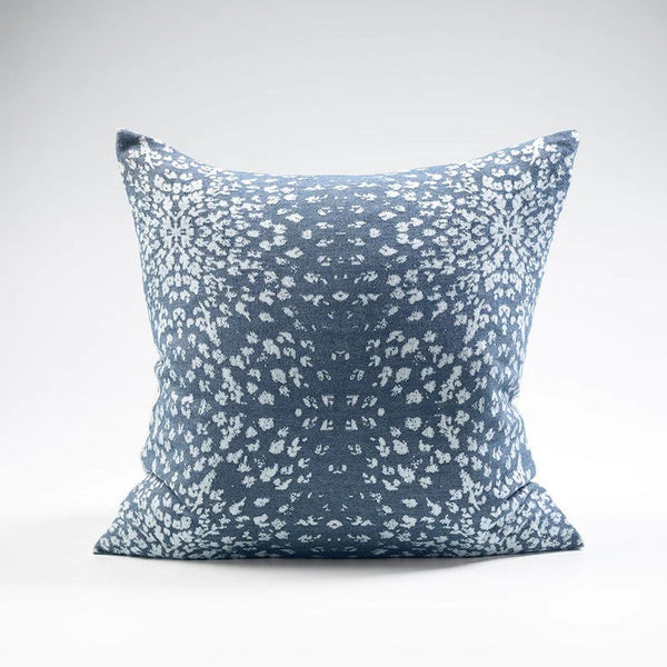 Glacier Reversible Cushion - Navy/White