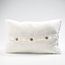 Rafflad Linen Cushion - Ivory