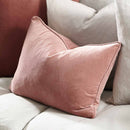 Lynette Velvet Cushion - Musk