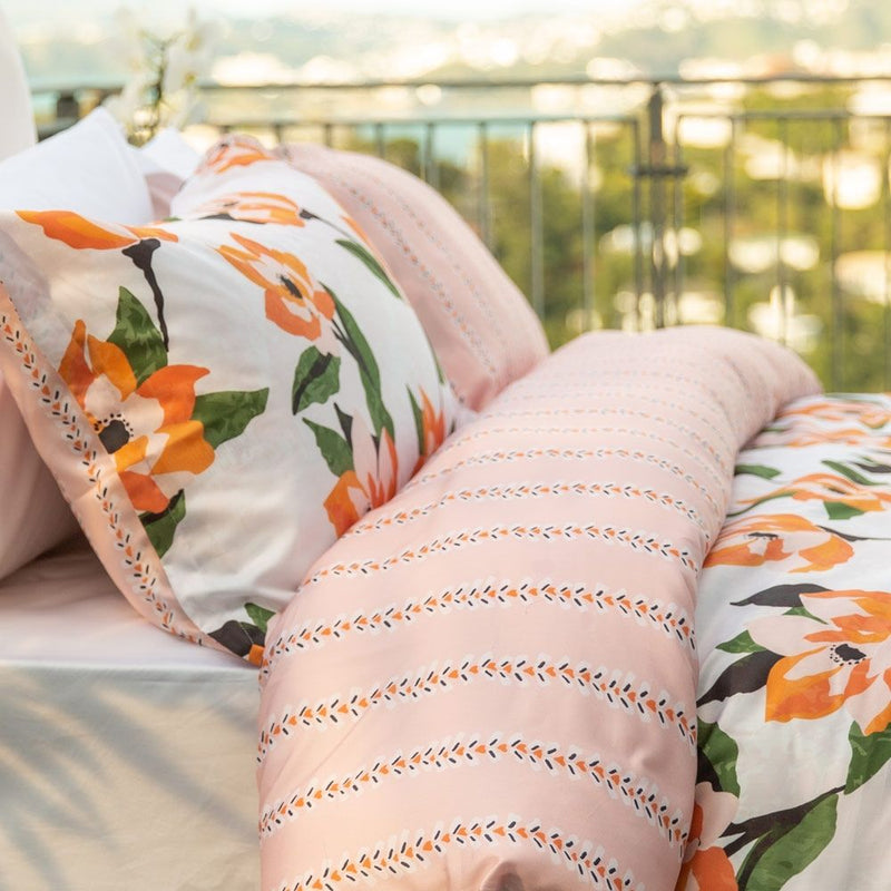 Hibiscus Duvet Cover Set