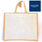 Jute Bag White with Natural