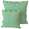 Resort Premium Solid Plant Green Cushion Cover