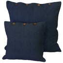 Resort Premium Solid Navy Cushion Cover