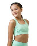 Kids Racer Crop Neo Mint