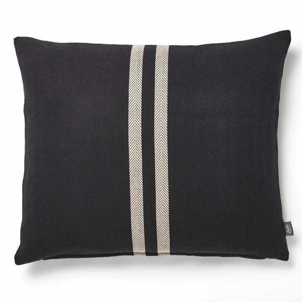 Simpatico Cushion - Black/Natural